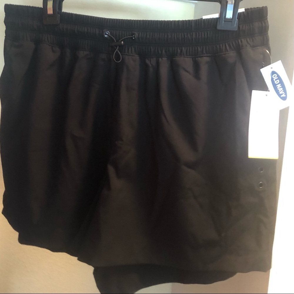 Old Navy StretchTech Active Black Shorts
